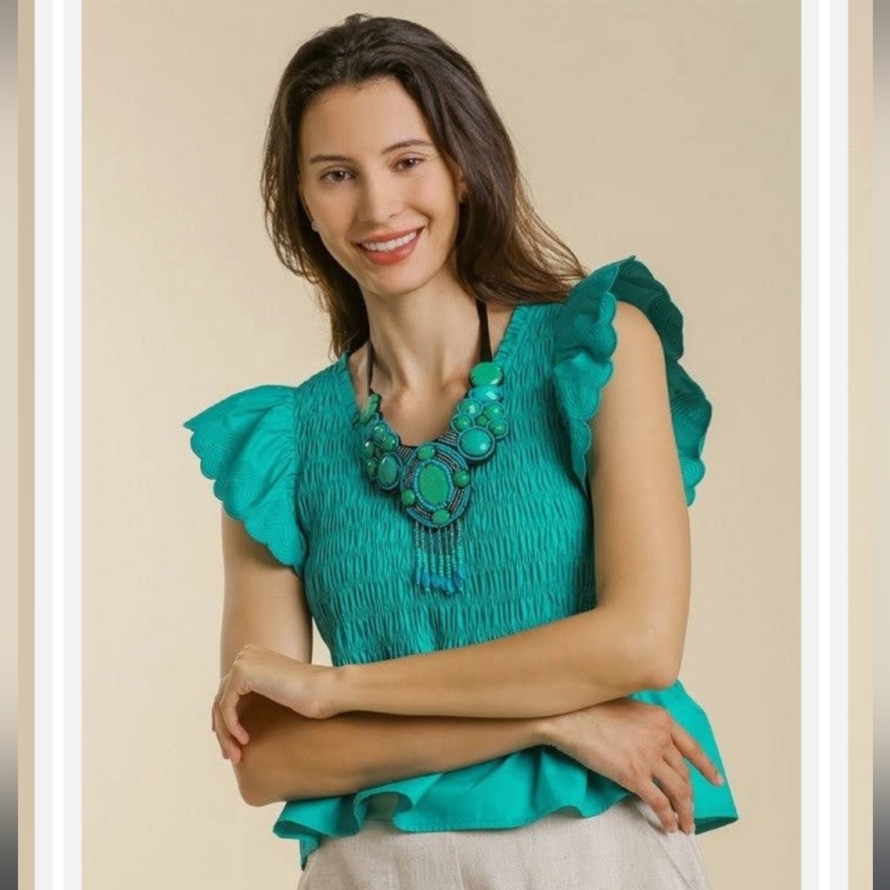 Umgee Josie smocked top